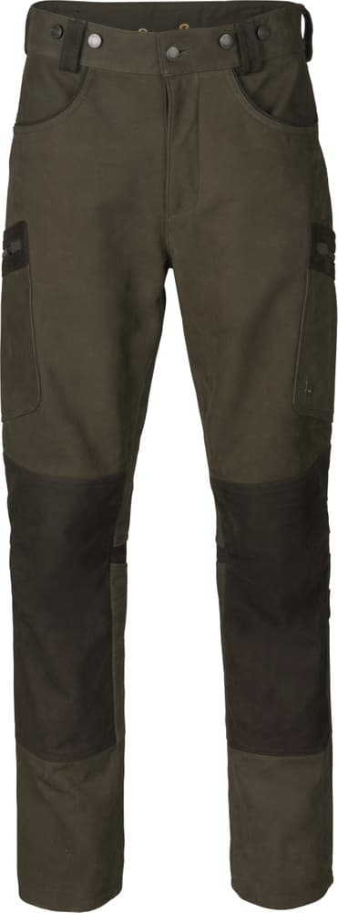 Pro Hunter Leather Trousers nahkaiset metsästyshousut, Willow Green, view: 0