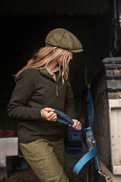 Sandhem Pro HSP Pullover naisten fleece, Willow Green, view: 5