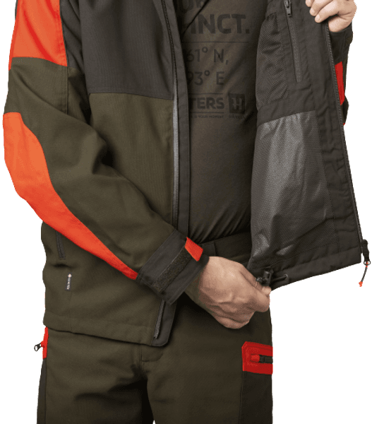Pro Hunter Dog Keeper GTX Jacket metsästystakki, Willow Green/Orange, view: 3