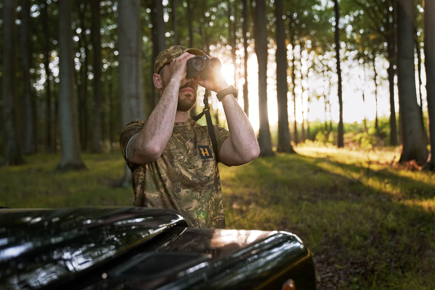 Deer Stalker Camo S/S t-paita, camo, view: 4