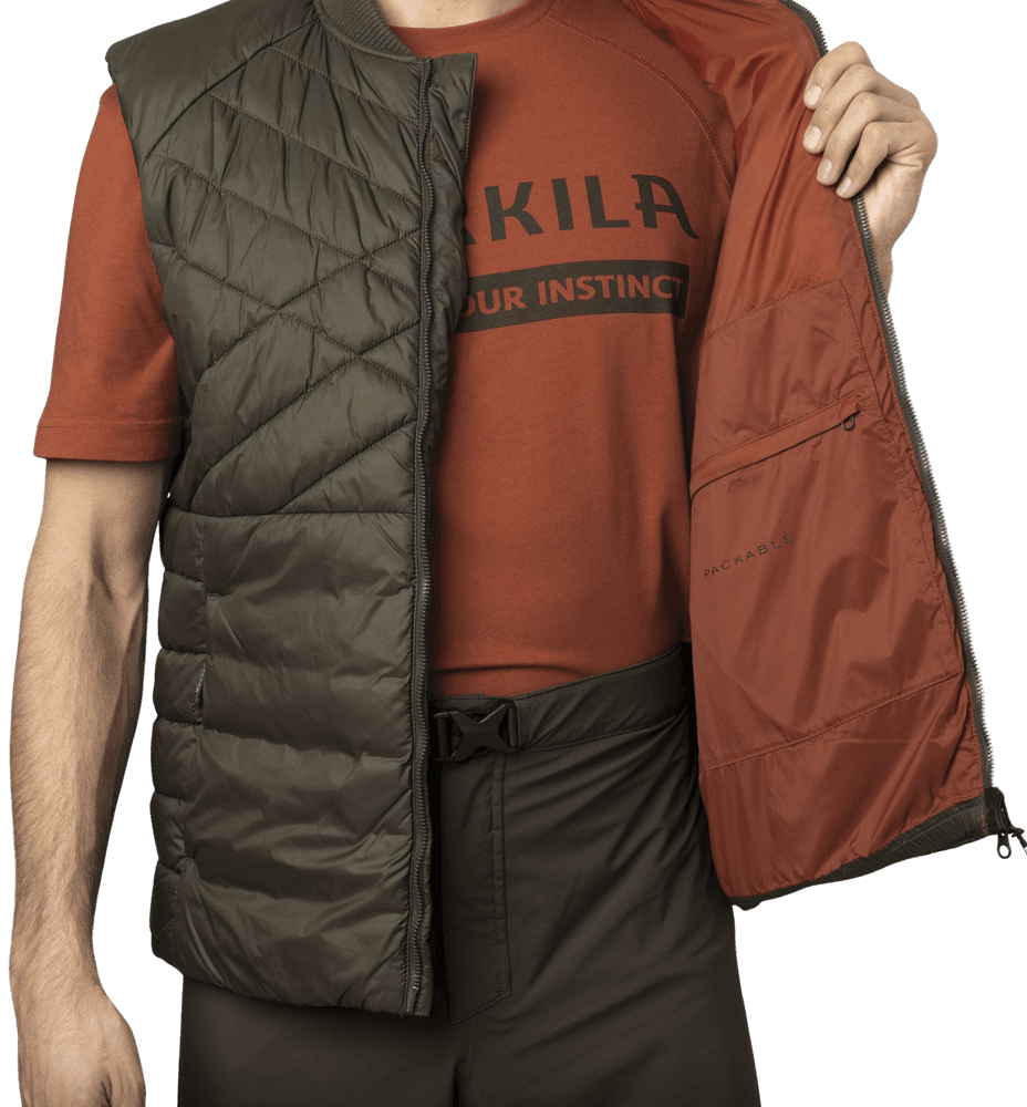 Logmar Insulated Packable Vest metsästysliivi, Willow Green, view: 3