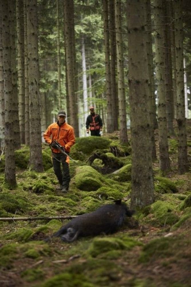 Kamko Windstopper Fleece Jacket Hunting Green/Orange Blaze, view: 7