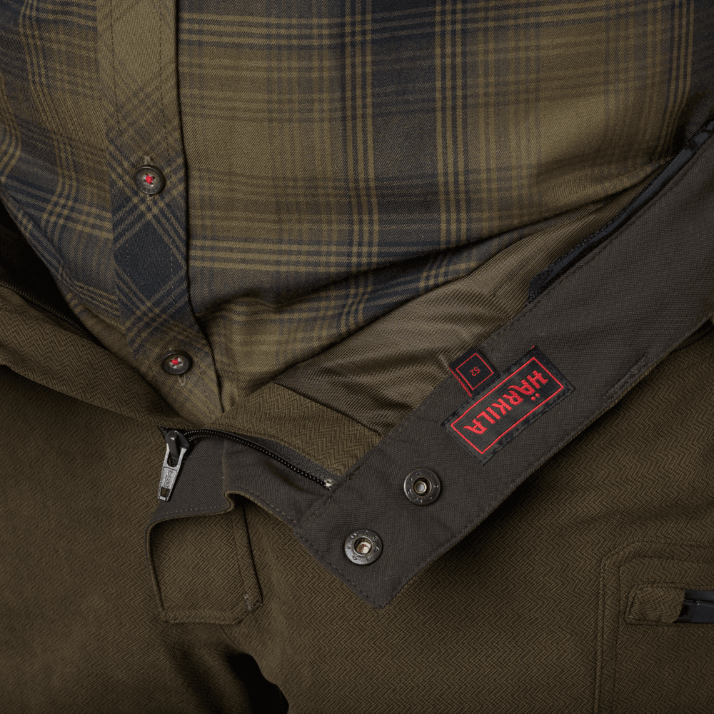 Driven Hunt HWS Leather Trousers metsästyshousut, Willow Green/Shadow Brown, view: 2