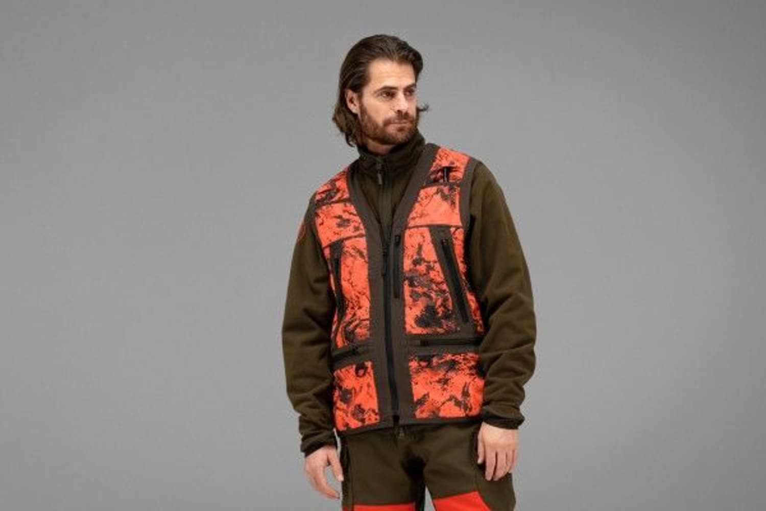 Wildboar Pro -metsästysliivi, turvacamo, view: 2