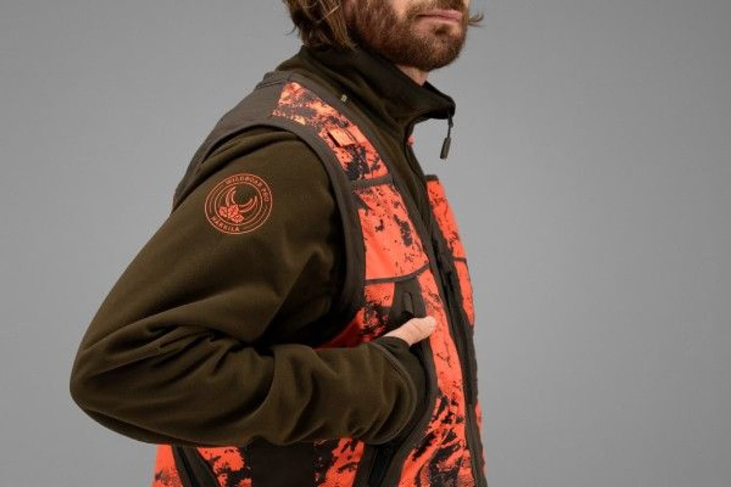 Wildboar Pro -metsästysliivi, turvacamo, view: 5