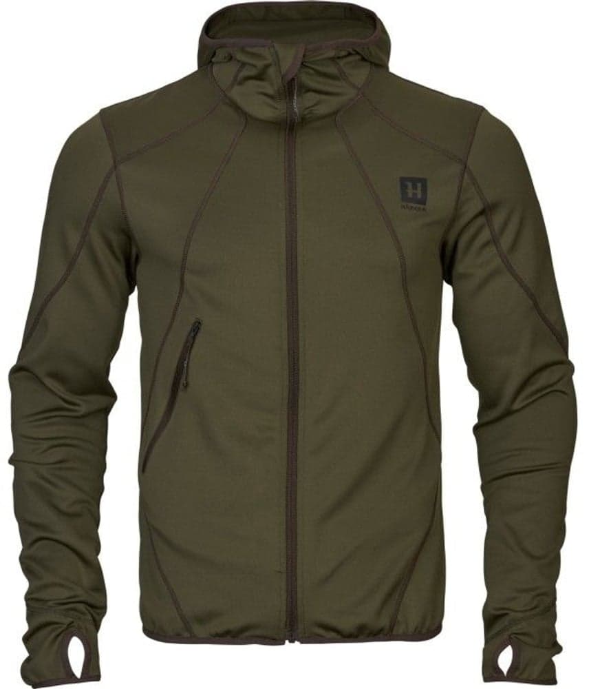 Deer Stalker Full-Zip Fleece Hoodie Willow Green, view: 0