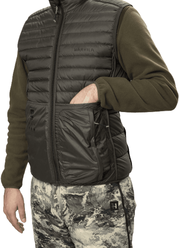 Mountain Hunter Expedition Reversible Down Vest untuvaliivi, camo/ruskea, view: 5
