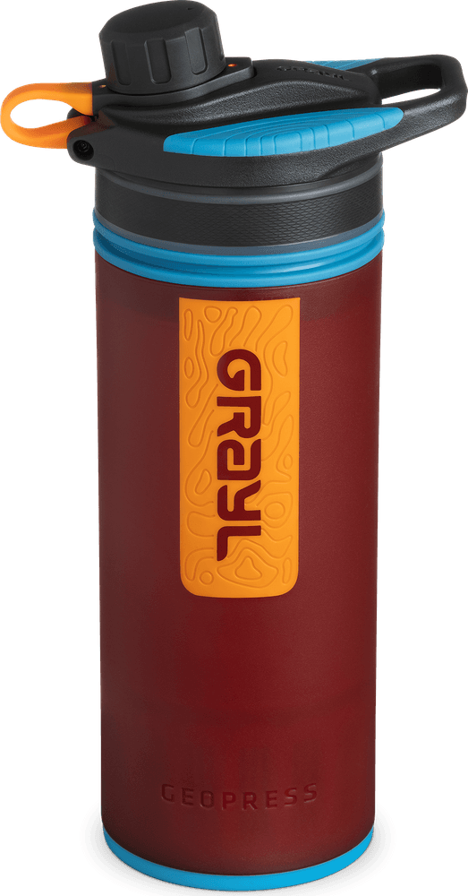 GeoPress Purifier Bottle vedensuodatin, Wanderer Red, view: 0
