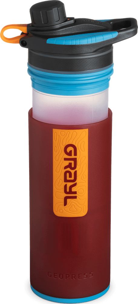 GeoPress Purifier Bottle vedensuodatin, Wanderer Red, view: 2