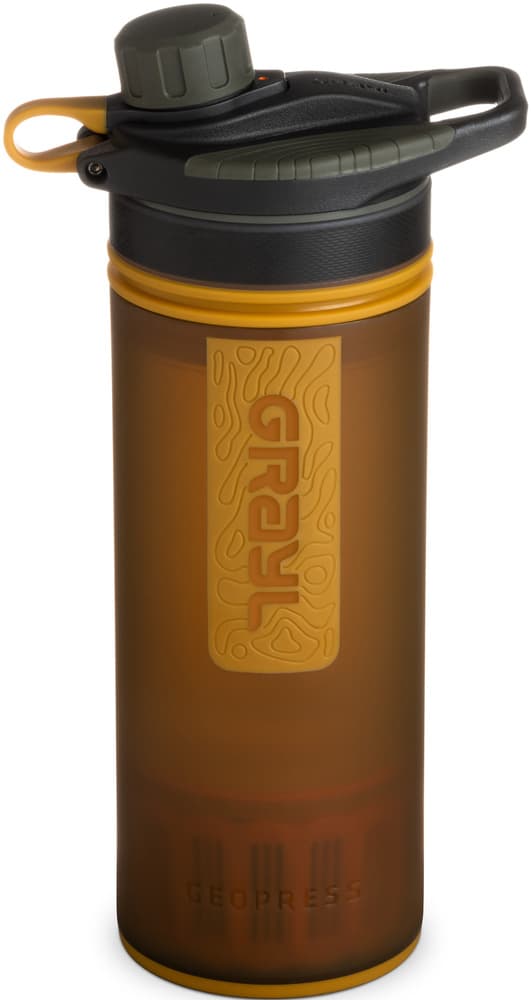 GeoPress Purifier Bottle vedensuodatin, Coyote Amber, view: 0