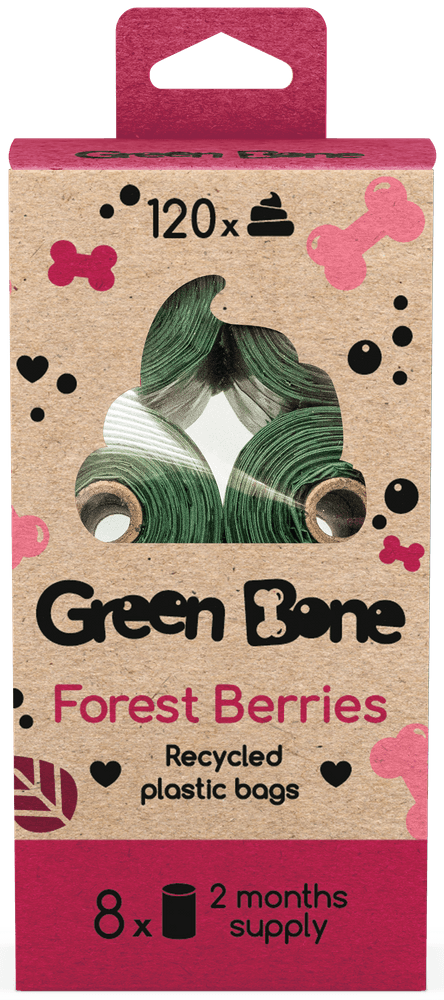 Forest koirankakkapussit, 8 rullaa, 120 kpl, view: 0