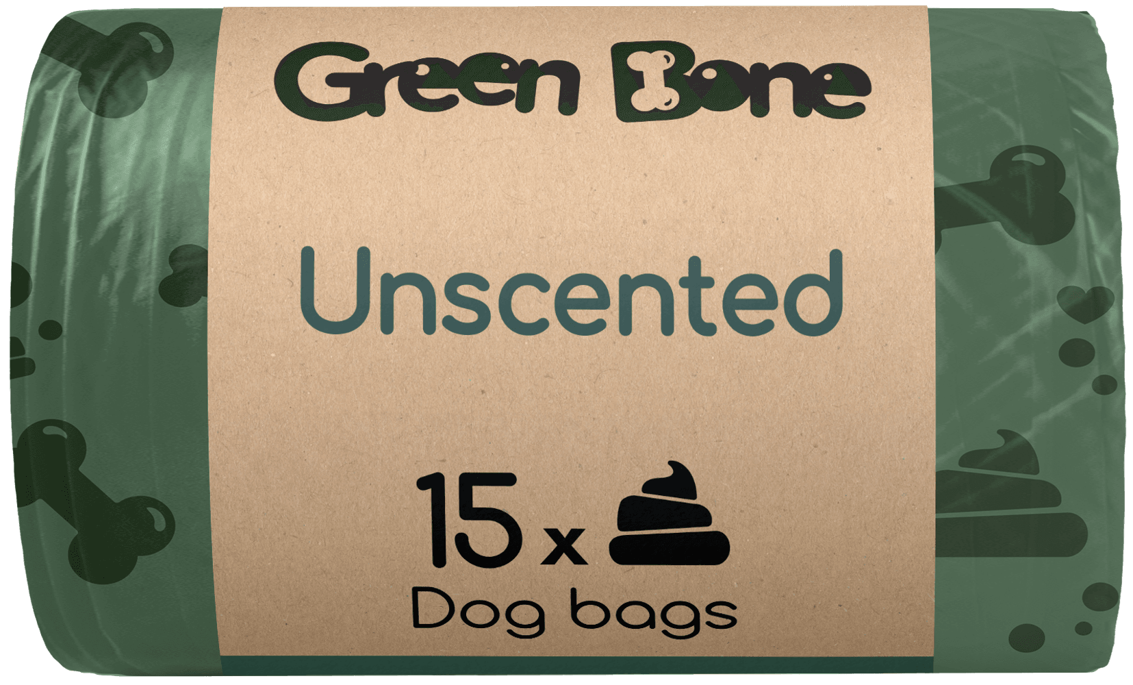 Unscented kakkapussinpidike, 1 rulla, 15 kpl, view: 1