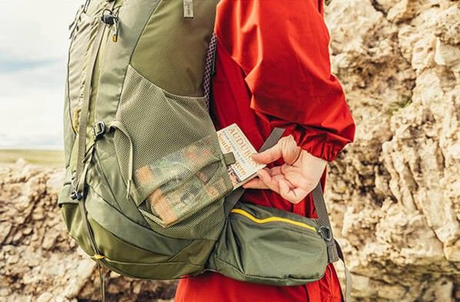 M's Stout 60L Fennel Green, view: 2