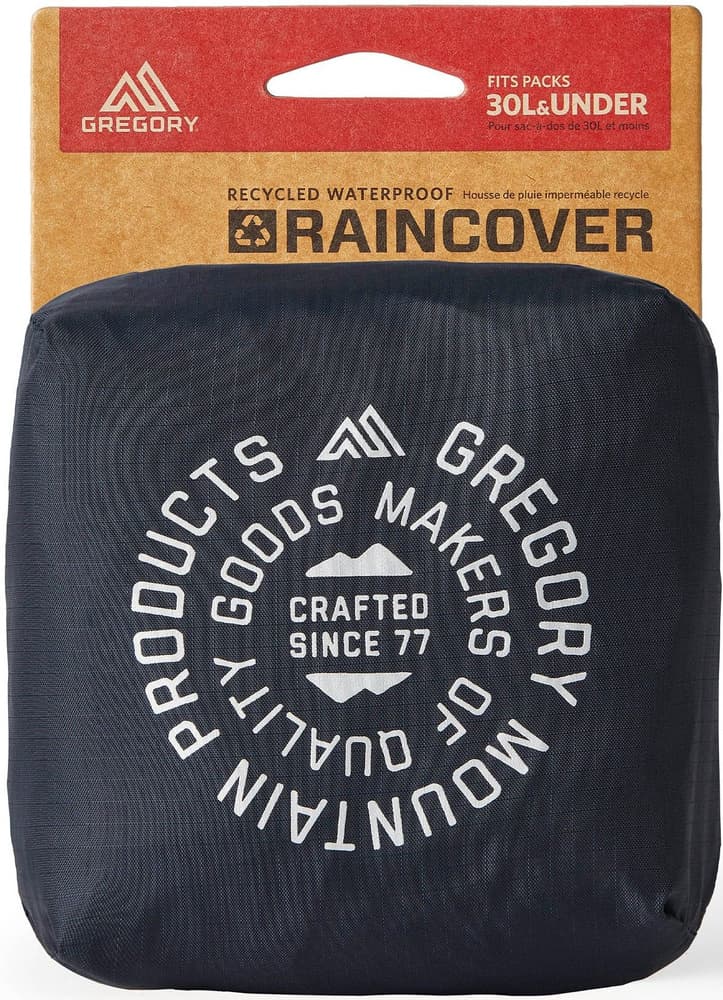 Raincover 30L sadesuoja, musta, view: 2