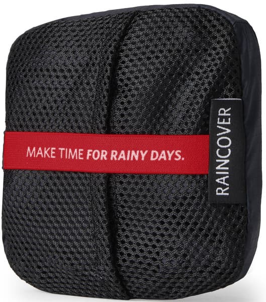 Raincover sadesuoja, 50L-80L, Obsidian Black, view: 1