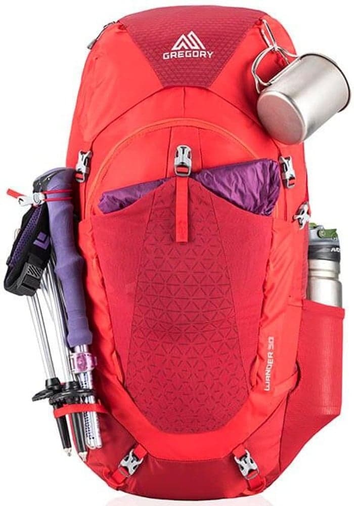 Junior Wander 50L Fiery Red, view: 2