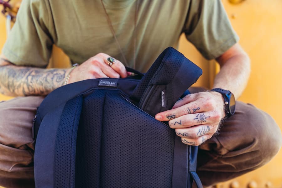 Border Traveler 30 matkareppu, musta, view: 1