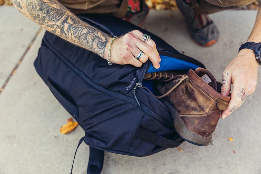 Border Traveler 30 matkareppu, musta, view: 5