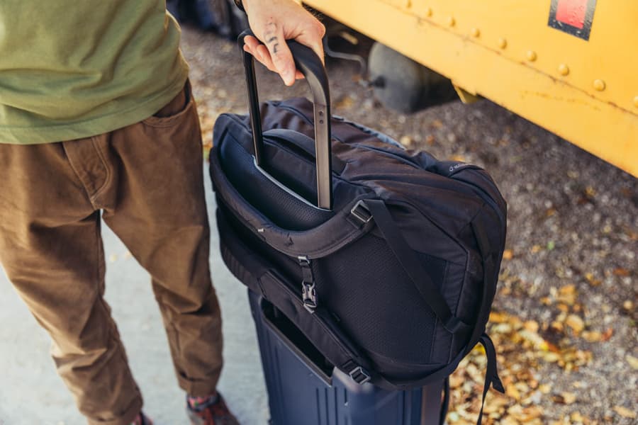 Border Traveler 30 matkareppu, musta, view: 8