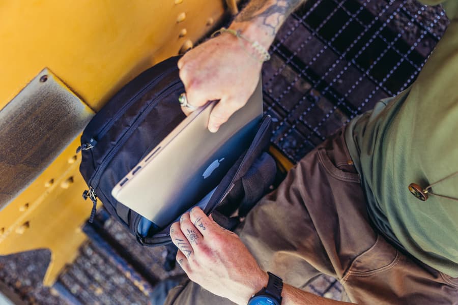 Border Traveler 30 matkareppu, musta, view: 6