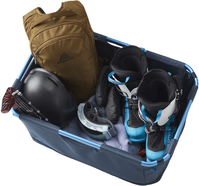 Alpaca Gear Basket 70 varustekori, sininen, view: 5