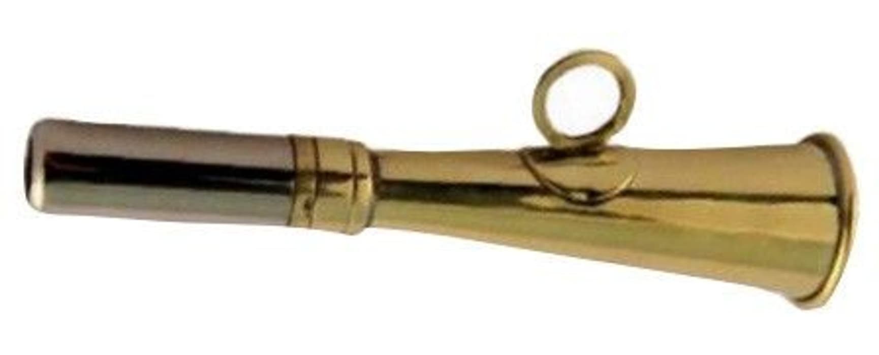 -metsästystorvi, 12 cm, messinki, view: 0