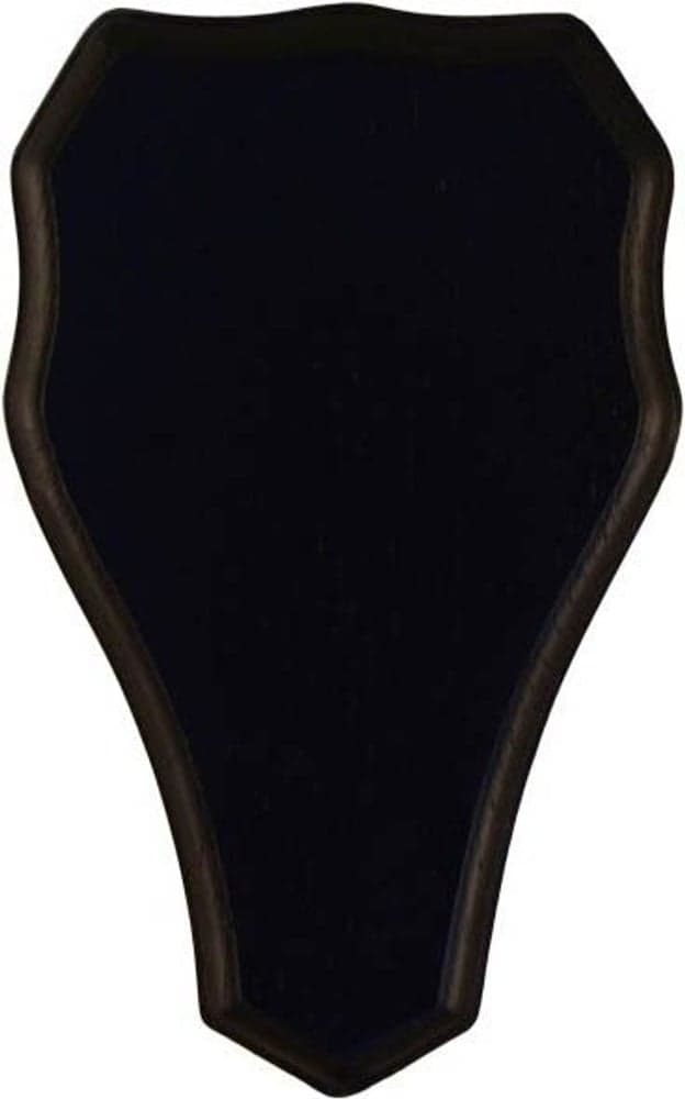 -kauristrofeen taustalevy, 19 x 12 cm, tumma tammi, view: 0