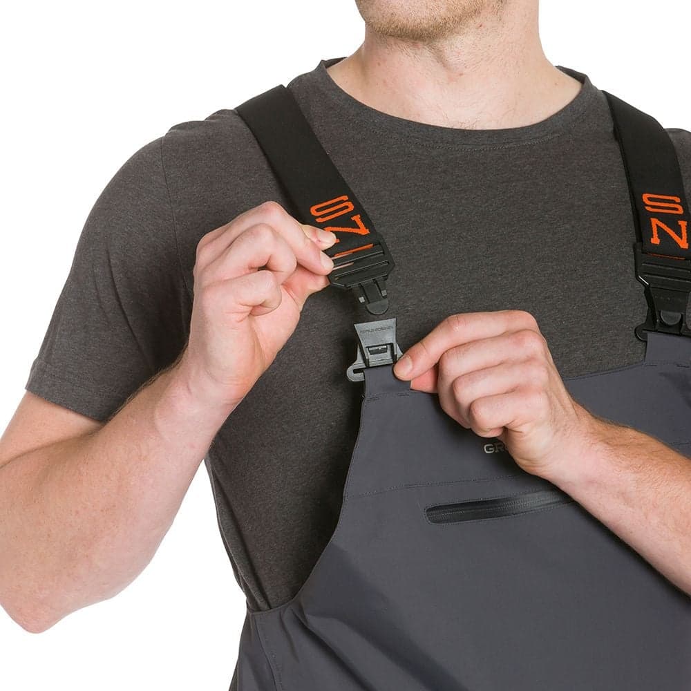 Transmit Bib kalastushousut, tummanharmaa, view: 4