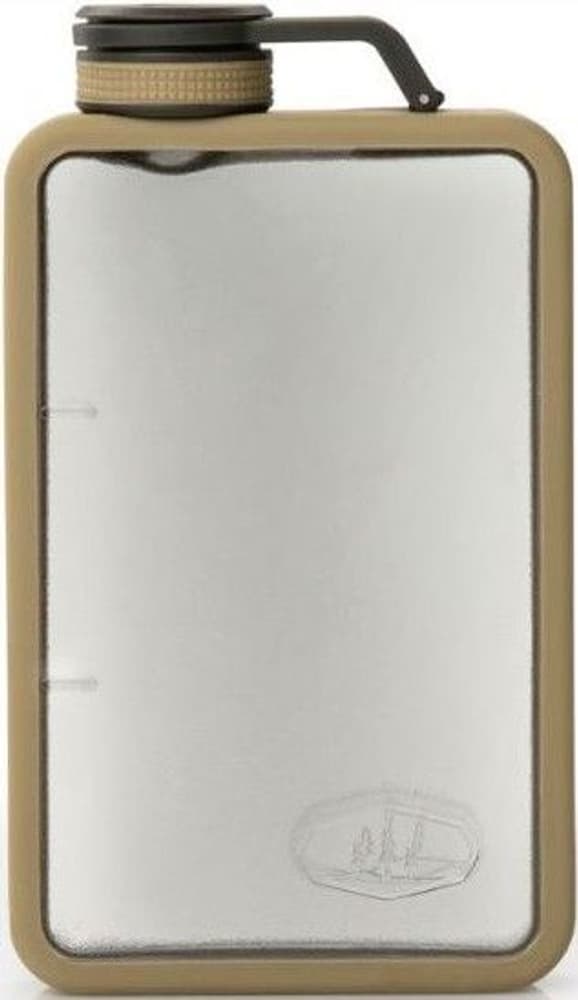 Boulder Flask juomapullo, 177 ml, Sand, view: 0