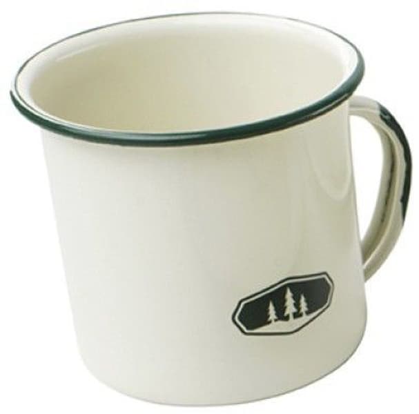 Deluxe Enamelware Cup Cream, view: 0