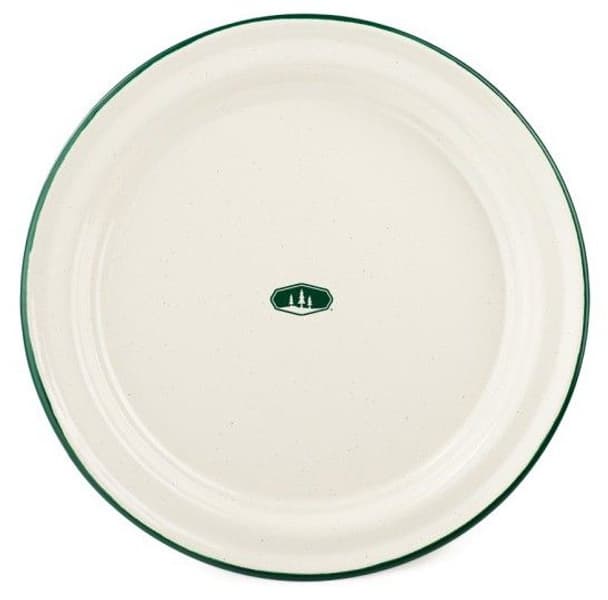 Deluxe Enamelware Plate Cream, view: 1