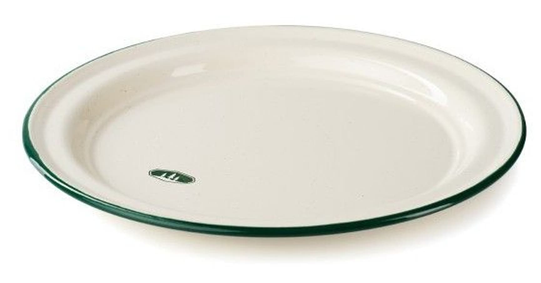 Deluxe Enamelware Plate Cream, view: 0