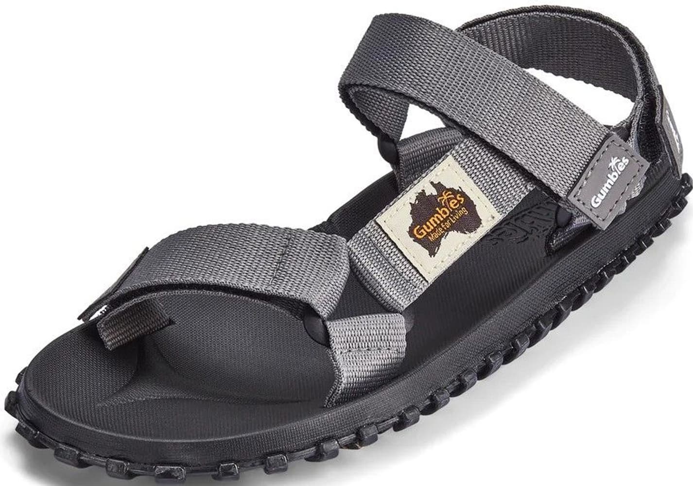 Tracker varvassandaalit, harmaa, view: 2