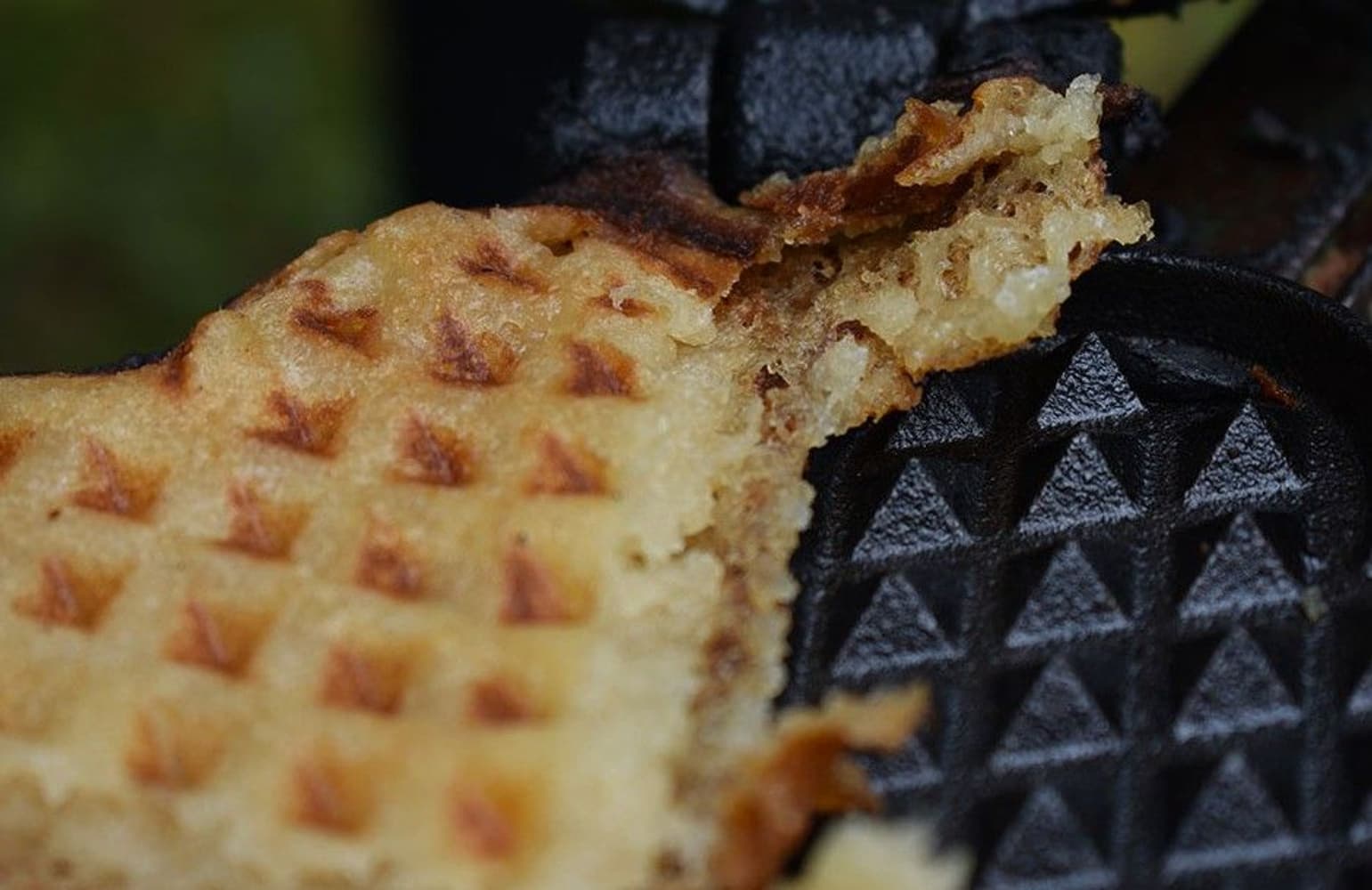 vohvelirauta, 20 x 20 cm, valurauta, view: 2