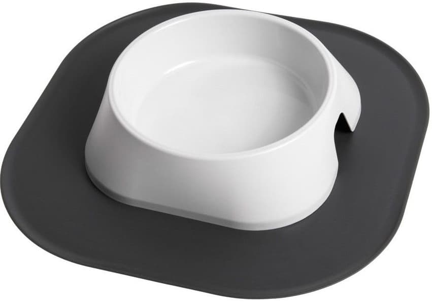 ruokakulhomatto, 32 x 32 cm, tummanharmaa, view: 2