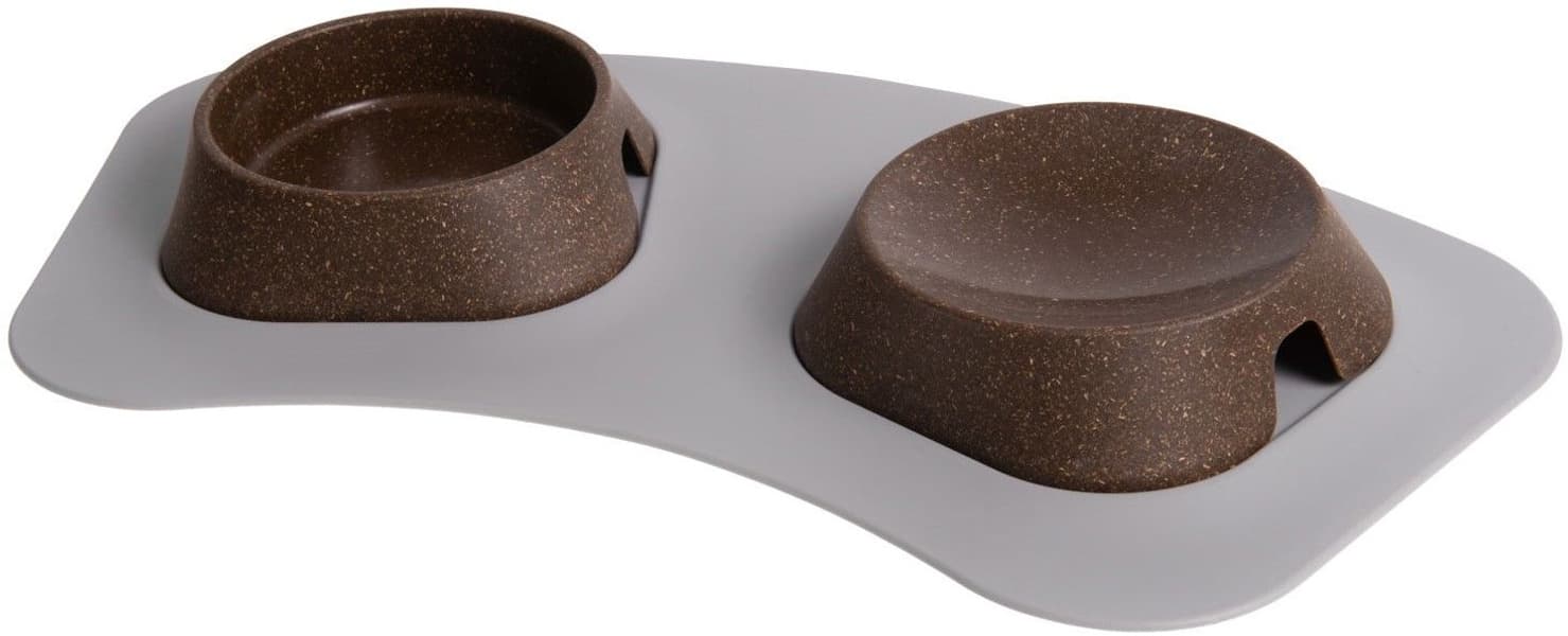 ruokakulhomatto, 43 x 22 cm, valkoinen, view: 1