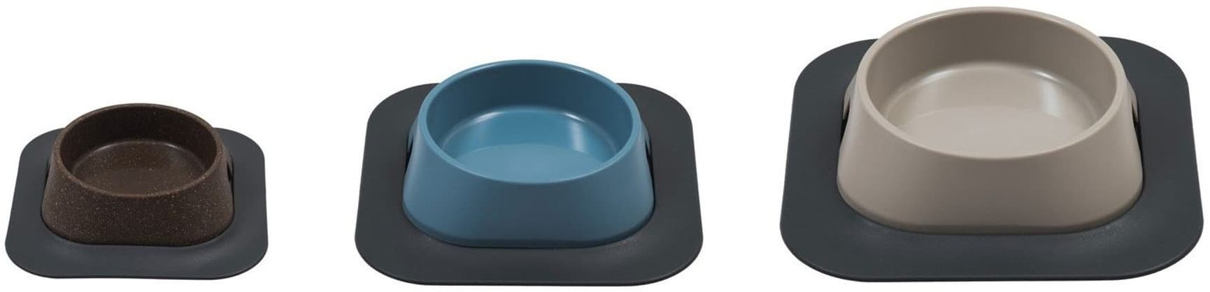 ruokakulhomatto, 17 x 17 cm, tummanharmaa, view: 2