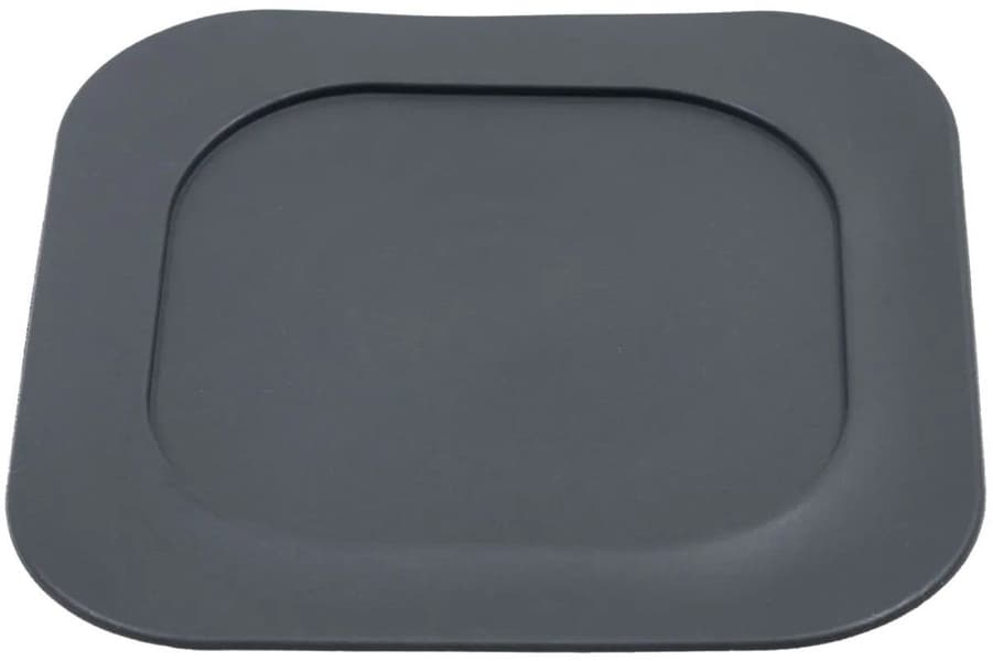 ruokakulhomatto, 17 x 17 cm, tummanharmaa, view: 0