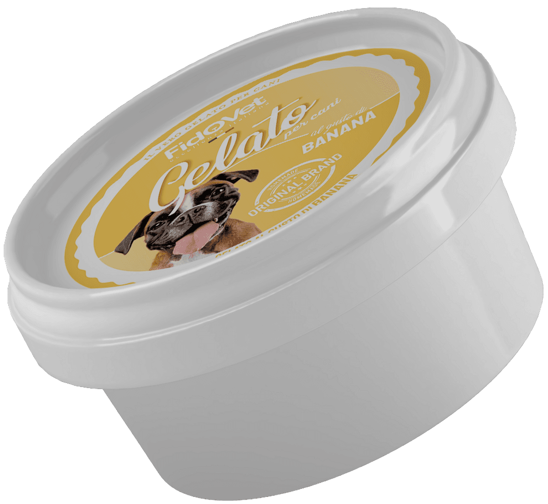 koirien jäätelö Gelato banaani 40g, view: 1