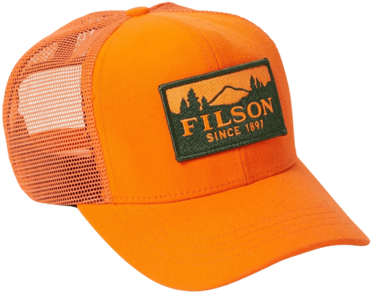 Logger Mesh Cap lippalakki, Blaze Orange, view: 0