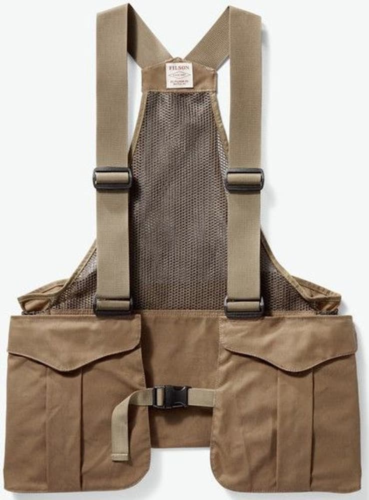 Men's Mesh Game Bag Dark Tan, view: 0