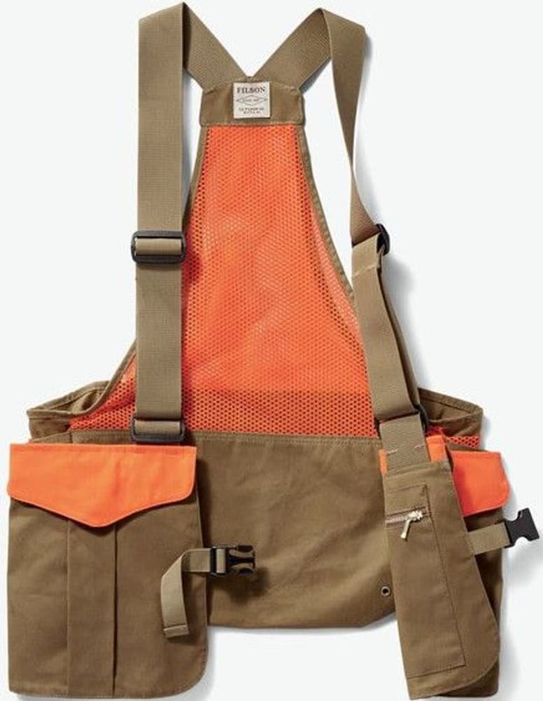 Men's Mesh Game Bag Dark Tan, view: 3