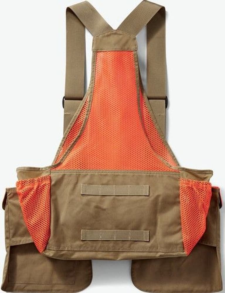 Men's Mesh Game Bag Dark Tan, view: 1