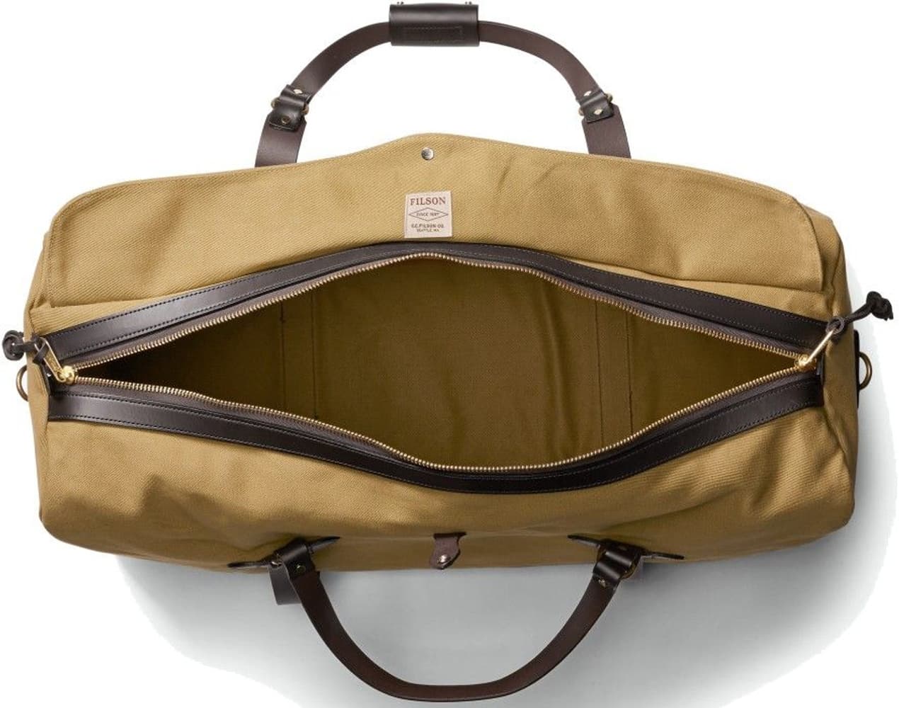 Large Duffle Bag Tan, view: 2
