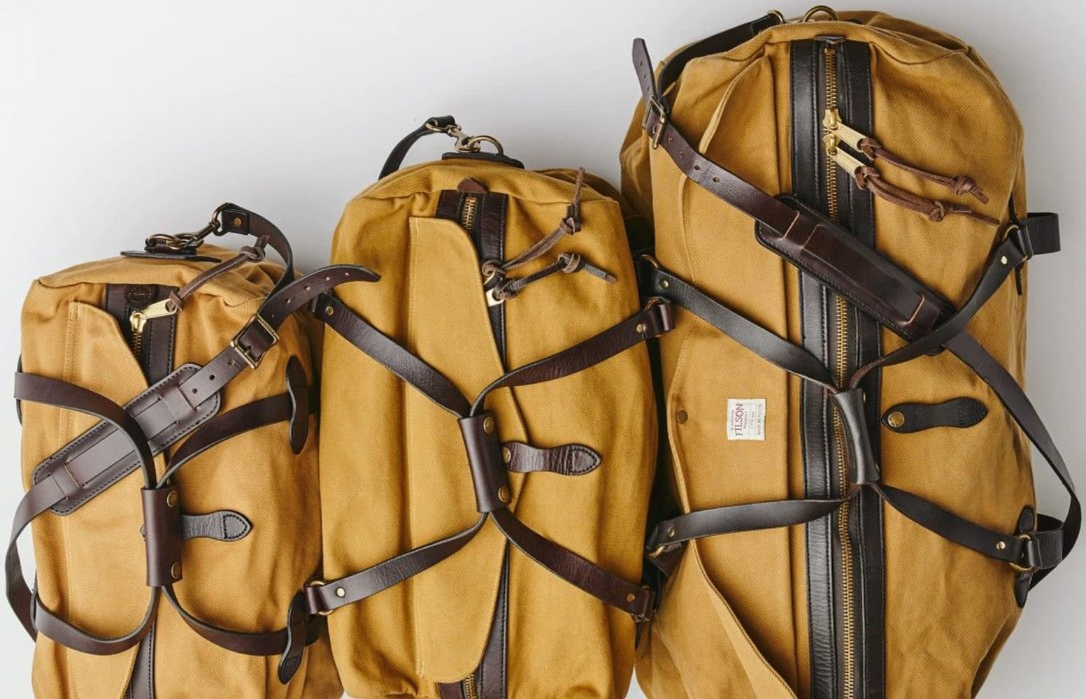 Large Duffle Bag Tan, view: 3