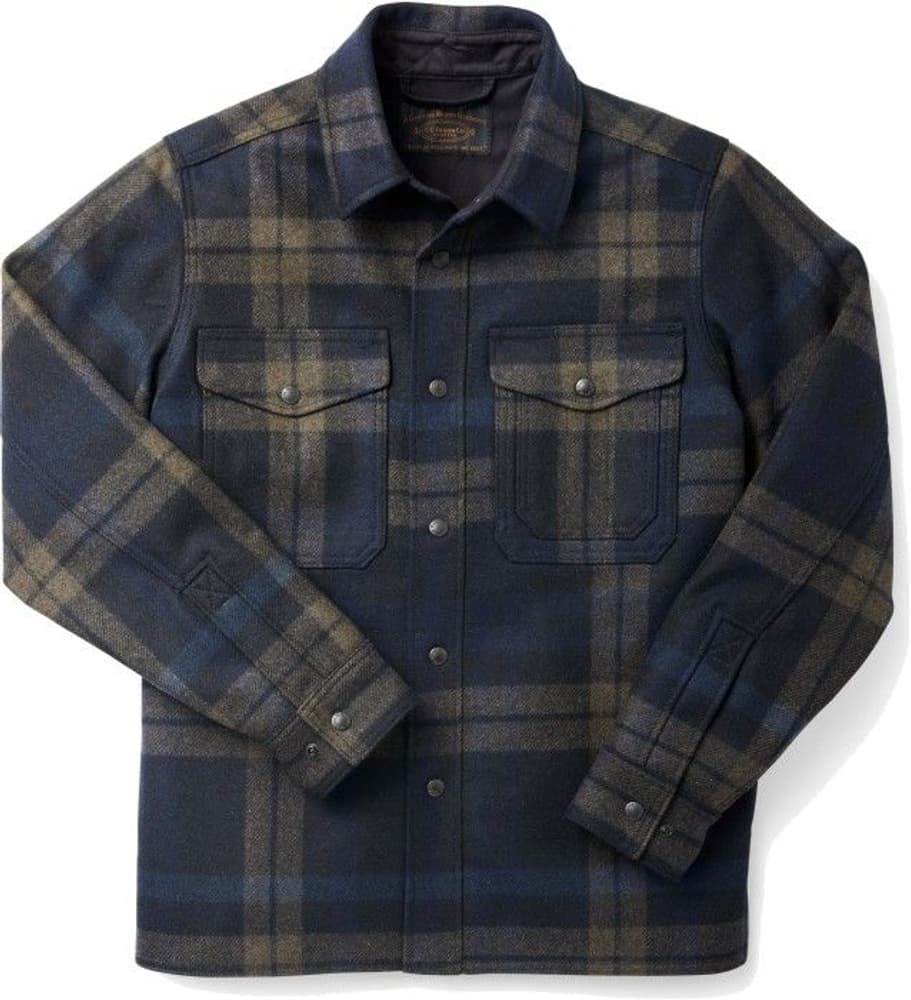 Mackinaw Jac Shirt hybriditakki, musta/vihreä/sininen, view: 0