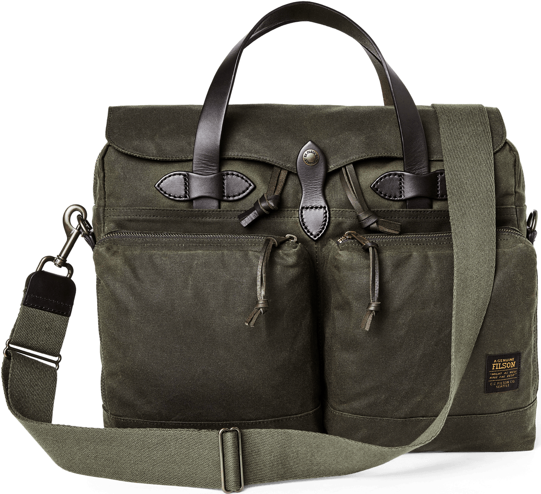 24 Hour Tin Briefcase laukku, Otter Green, view: 0