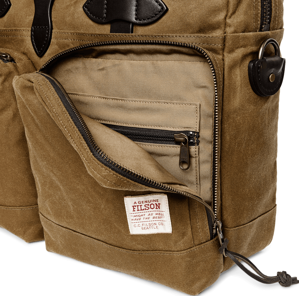 24 Hour Tin Briefcase laukku, Dark Tan, view: 4