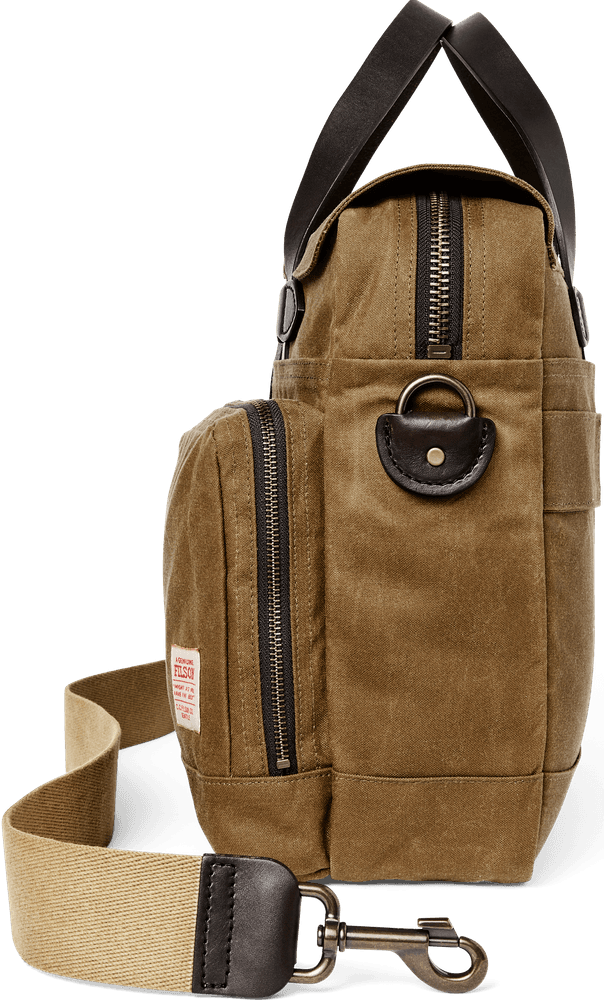 24 Hour Tin Briefcase laukku, Dark Tan, view: 2