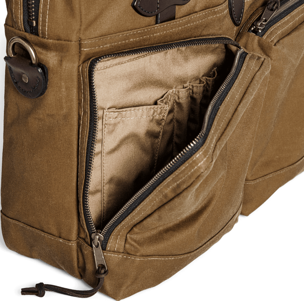 24 Hour Tin Briefcase laukku, Dark Tan, view: 5